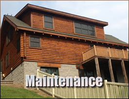  Deep Gap, North Carolina Log Home Maintenance